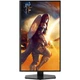TFT 24.5' AOC Q25G4SR, Fast IPS, 300 Гц, 2xHDMI, DP, HAS, Pivot, колонки, чорно-червоний - изображение 7