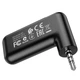Bluetooth аудіо ресівер BOROFONE BC35 Type-C AUX BT чорний - изображение 6