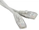 Патчкорд, витая пара для интернета LAN 20 м 13525-10 5E RJ-45 до 100 МГц серый - изображение 4