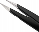 Pęseta do brwi Tweezerman Point Tweezer Zaostrzona Czarna (0038097124125) - obraz 3