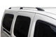 Хромированные рейлинги для Mercedes Citan 2013- годов с стандартной базой и пластиковыми ножками - изображение 1
