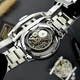 Наручные часы Awarder 022 Mechanic Metall Не забуду Дом Silver-White - изображение 11