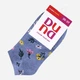 Носки женские короткие хлопковые DUNA 3372 35-37 Светлие джинс (4823094658126) - изображение 4