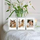 Фоторамка прозрачная для Instax Mini на 3 фото Прозрачная - изображение 1