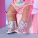 Взуття для ляльки Baby Born Сріблясті кросівки 831762 (4001167831762) - зображення 4