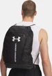 Рюкзак UA Hustle Sackpack 22L черный Универсальный 39 х 53 х 7 см - изображение 6