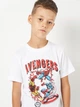 Детская футболка для мальчика Disney Avengers C YE10020 98-104 см Белая (3609088068284) - изображение 4