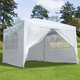 Namiot pawilon ModernHome by Multistore ogrodowy 3 x 3 m biały (5905817005611) - obraz 5