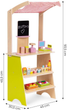 Drewniany zestaw do zabawy EcoToys Sklep z terminalem i wagą 20 elementów HM328234 (5905817007240) - obraz 10