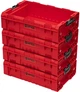 Открытый сундук для инструментов Qbrick System SYSTEM PRO Box 130 Red 450x310x130 мм (11060301202) - изображение 4