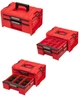 Набір скринь для інструментів на платформі Qbrick System SYSTEM PRO Drawer Workshop Set 3 Red 525x345x885 мм (11060403101) - зображення 3