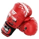 Перчатки боксерские тренировочные на липучке Mike Tyson SP-Sport 4263 размер 10 унций Red-Black - изображение 3