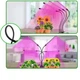 Фитолампа светодиодная для растений Plant Grow Light 7819 фитосветильник лампа для рассады комнатных растений с таймером Черная - изображение 8