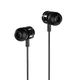 Навушники BOROFONE BM31 Mysterious universal earphones with mic Black (6931474704313) - изображение 1