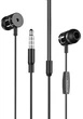 Навушники BOROFONE BM31 Mysterious universal earphones with mic Black (6931474704313) - изображение 2