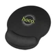 Килимок для миші HOCO GM30 Polar Fox mouse pad with wrist support Black (6942007623339) - изображение 1