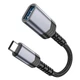 Кабель-перехідник HOCO UA24 Type-C male to USB female 3.0 converter Metal Gray (6942007608848) - изображение 6