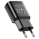 Мережевий зарядний пристрій HOCO C88A Star round dual port charger 12W Black (6931474749482) - изображение 3