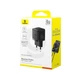 Мережевий зарядний пристрій Baseus Palm Fast Charger 1C 30W EU Cluster Black (P10111605113-00) - зображення 2