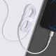 Кабель Baseus Cafule Series Metal Data Cable Type-C to iP PD 20W 2m White (CATLJK-B02) - изображение 9