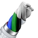 Кабель Baseus Cafule Series Metal Data Cable Type-C to iP PD 20W 1m White (CATLJK-A02) - изображение 6