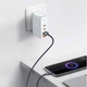 Кабель Baseus Crystal Shine Series Fast Charging Data Cable USB to Type-C 100W 1.2m Black (CAJY000401) - изображение 5