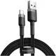 Кабель Baseus Cafule Cable USB 1.5A 2m Gray+Black (CALKLF-CG1) - зображення 4