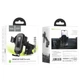 Автотримач для телефону з БЗП HOCO HW3 Wise автоматична індукція Wireless Fast Charging Car Holder (Center Console) Black (6931474791849) - зображення 2