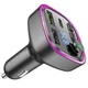 АЗП з FM-модулятором BOROFONE BC48 Broad QC3.0 car BT FM transmitter 18W Black (6941991104039) - зображення 3