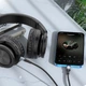 Аудiокабель HOCO UPA22 iP silicone digital audio conversion cable Black (6931474769473) - изображение 4