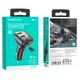 АЗП з FM-модулятором BOROFONE BC41 Eminency QC3.0 Car BT FM transmitter 18W Black 8525500090 (6974443382884) - изображение 2