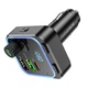 АЗП з FM-модулятором BOROFONE BC53 Highway PD20W+QC3.0 car BT FM transmitter 18W Black (6941991108457) - изображение 5