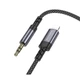 Аудіокабель BOROFONE BL24 Graceful digital audio conversion cable iP Metal Grey (6941991118975) - изображение 4