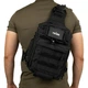 Сумка слинг через плечо Tribe Sling Pack на 6,5 л (Black) - изображение 2