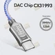 Підсилювач звуку, CX Pro CX31993, ЦАП, DAC, перехідник, зовнішня звукова карта, Nautilus Type C to 3,5 мм + PC адаптер Silver - зображення 3