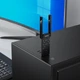 WiFi адаптер HOCO HI34 с двойной антенной, WiFi6, USB, 2.4 GHz и 5 GHz Черный - изображение 9