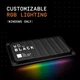 SSD накопитель WD Black P40 Game Drive 1 TB (WDBAWY0010BBK) - изображение 2