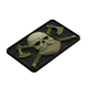 M-Tac нашивка Bearded Skull 3D PVC, Olive - зображення 2