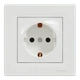 Розетка одинарная с заземлением Schneider Electric ASFORA EPH2900121 - изображение 1
