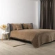 Покрывало ТЕП "VELOUR" Капучино/Ромб круглый, 240x260 - изображение 4