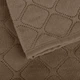 Покрывало ТЕП "VELOUR" Капучино/Ромб круглый, 240x260 - изображение 6
