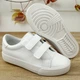 Белые кросовки для детей Apawwa (RC14 white) Размер 34, 21.5 см - изображение 4