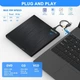 Внешний привод CD/DVD NOLYTH USB 3.0 Type C Устройство записи CD DVD +/-RW - изображение 2