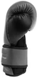 Боксерские перчатки для тренировок Everlast, защита и комфорт, синтетическая кожа, серый-черный - изображение 4