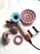 Фен Super Hair Dryer ceramic pop з іонізацією та турборежимом 5 насадок - зображення 1