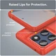 Чехол - накладка Carbon для Motorola Edge 60 Pro red - изображение 2