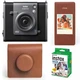 Набор камера Fujifilm Instax Wide EVO, Фотобумага 20 шт, Чехол, Фотоальбом на 64 фото Коричневый - изображение 1
