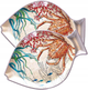 Набір тарілок Rose&Tulipani Sea Life для риби 33 x 23 см 2 шт (8021918040478) - зображення 1