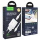 Сетевое зарядное устройство Hoco N1, USB, 12W, белое, кабель USB to MicroUSB - изображение 4