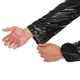 Костюм-сауна F&R унисекс (анорак + брюки) черный PVC – спортивный костюм для фитнеса, бега и похудения (р. XL 70-80 кг) - изображение 7